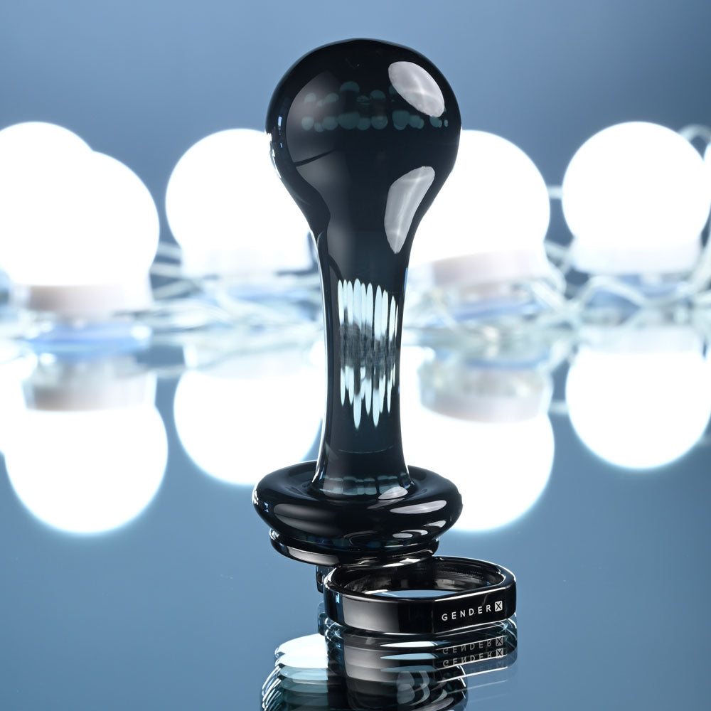 Gender X BLOW POP -  12.8 cm Glass Plug with Ring Pull