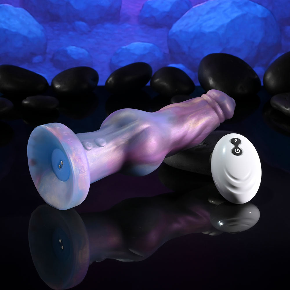 Gender X IMAGINARY FRIEND - /Pink USB Rechargeable Vibrating Fantasy Dildo with Wireless Remote