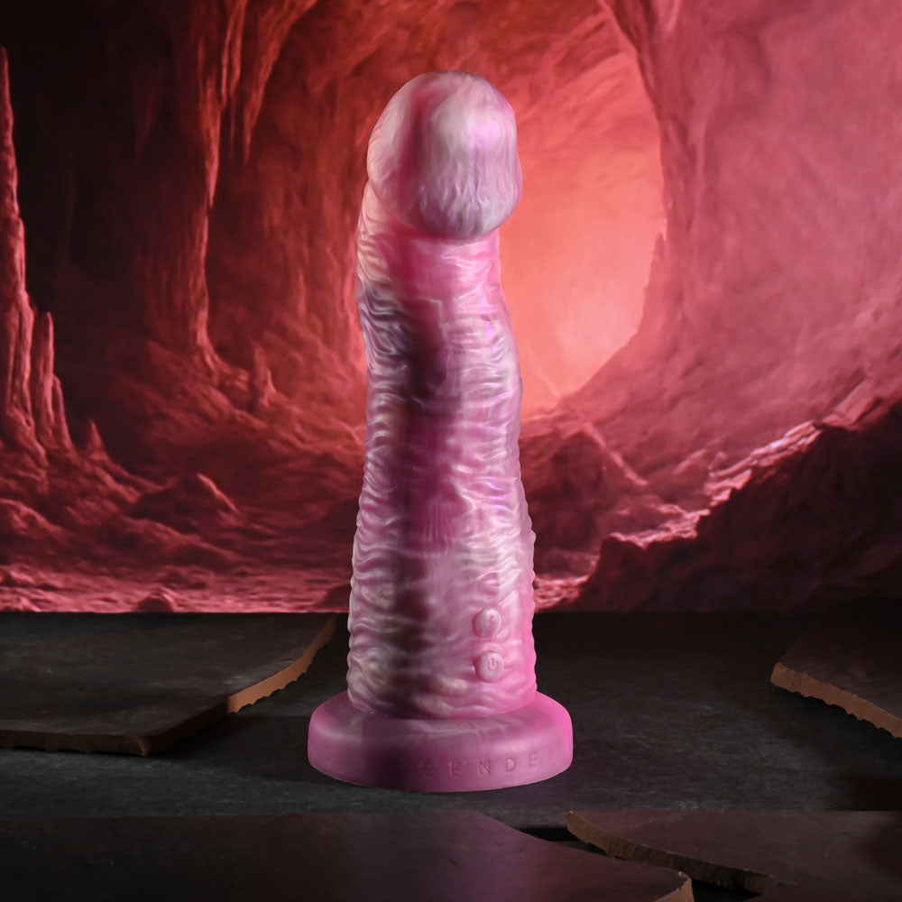 Gender X WHIMSICAL -  USB Rechargeable Vibrating Fantasy Dildo with Wireless Remote