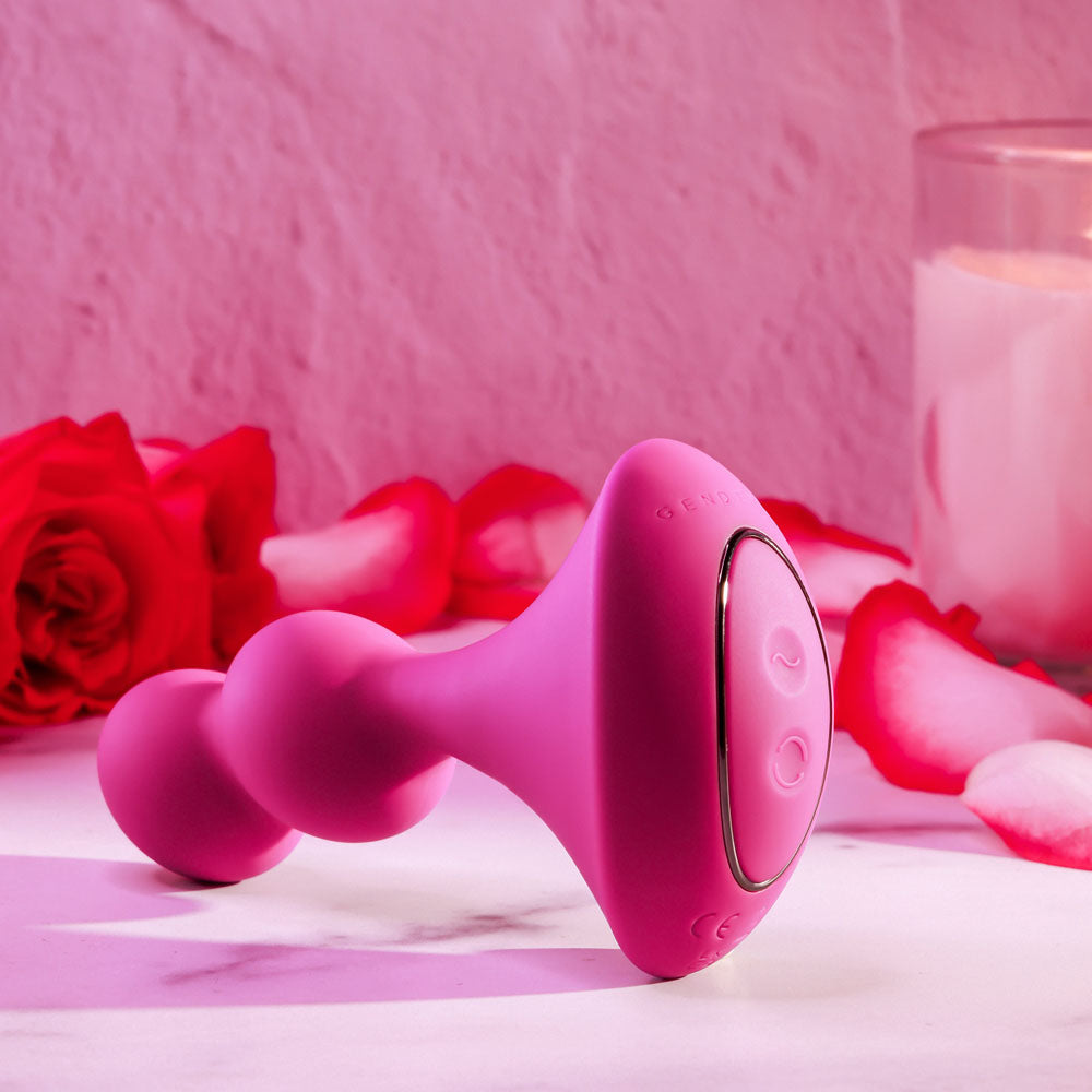 Gender X BALL GAME -  13.5 cm USB Rechargeable Vibrating Butt Plug