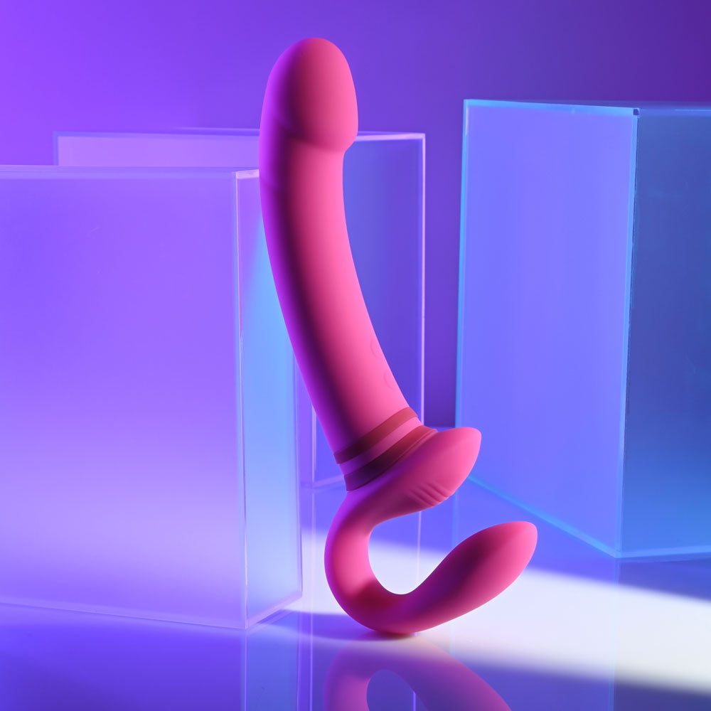 Gender X SHARING IS CARING -  21.9 cm USB Rechargeable Strapless Strap-On