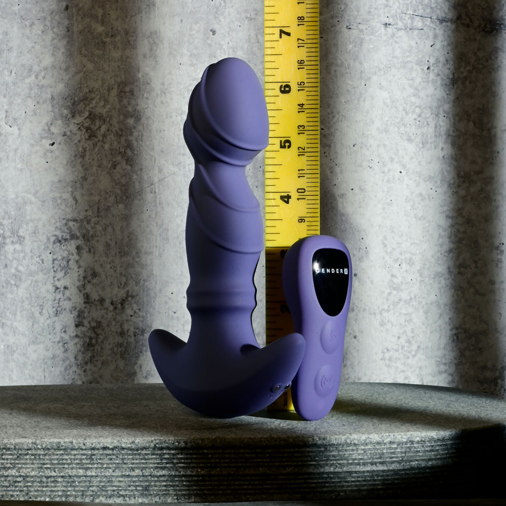 Gender X RING IT -  16.5 cm USB Rechargeable Vibrator with Wireless Remote