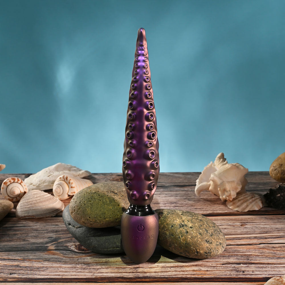Gender X INTO THE DEEP -  21.7 cm USB Rechargeable Tentacle Fantasy Massage Wand