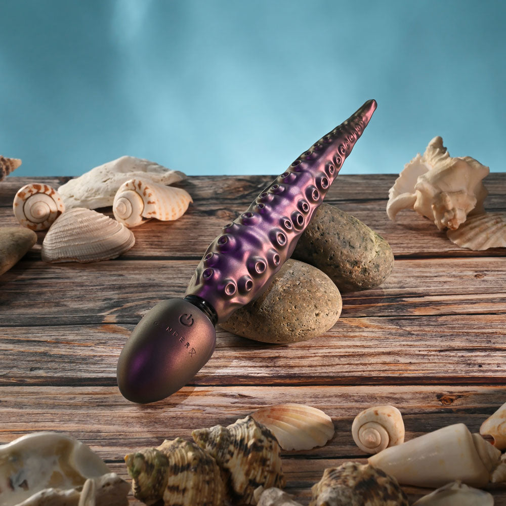 Gender X INTO THE DEEP -  21.7 cm USB Rechargeable Tentacle Fantasy Massage Wand