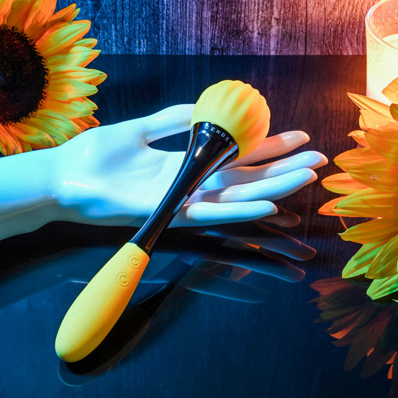 Gender X SUNFLOWER -  20 cm USB Rechargeable Massage Wand