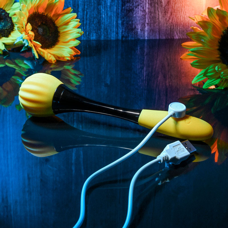 Gender X SUNFLOWER -  20 cm USB Rechargeable Massage Wand