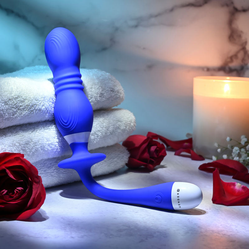 Gender X PLAY BALL -  25 cm USB Rechargeable Thrusting & Vibrating Orbs
