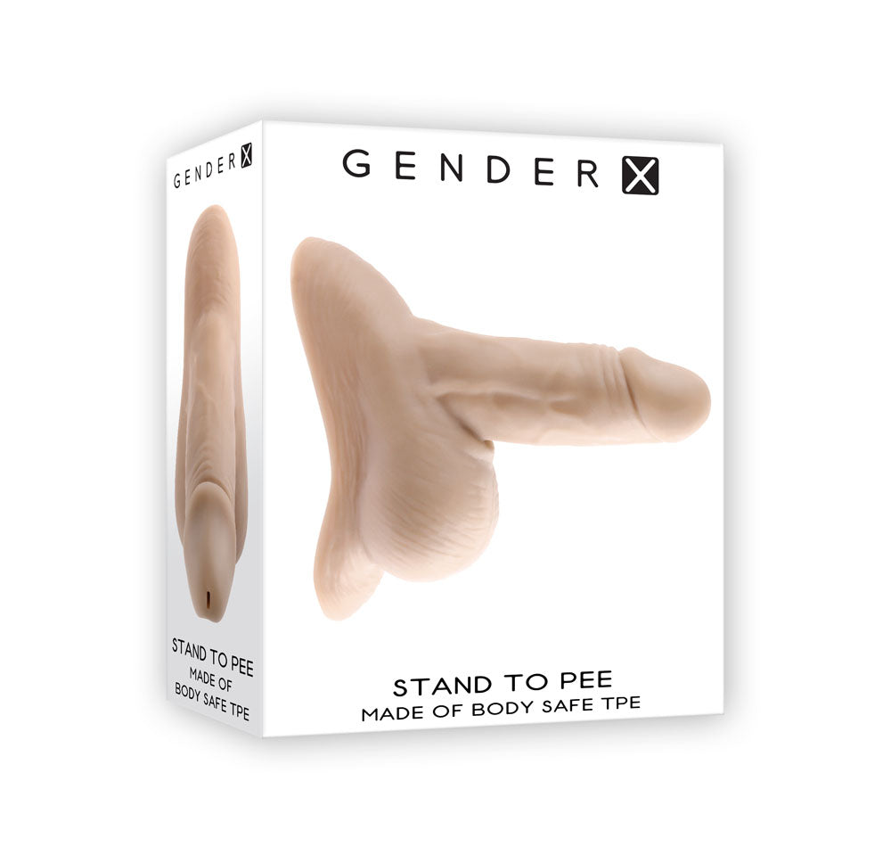 Gender X STAND TO PEE - Light -  Realistic Stand-To-Pee Funnel