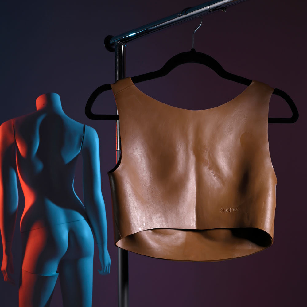 Gender X UNDERGARMENTS - PLATE C-CUP - Dark -  Wearable Breasts - C-Cup Size