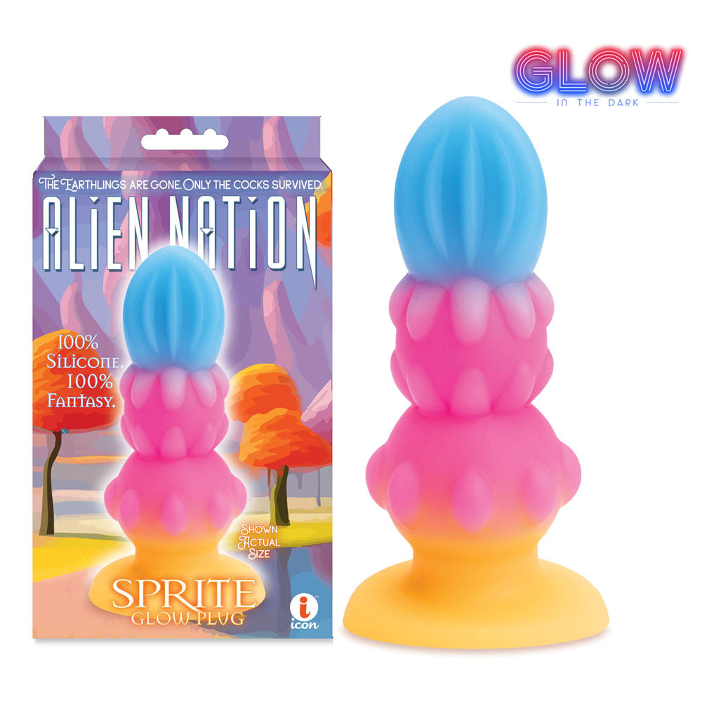 Alien Nation - Sprite - Glow in Dark  14 cm Fantasy Anal Plug