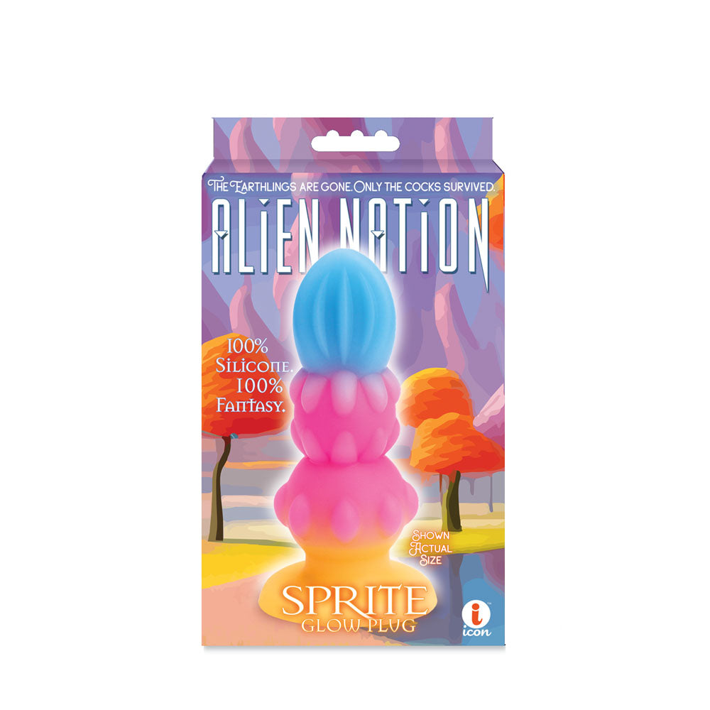 Alien Nation - Sprite - Glow in Dark  14 cm Fantasy Anal Plug