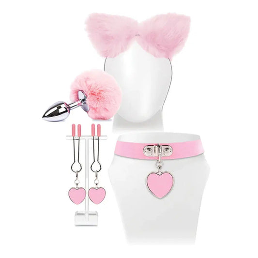 Try-Curious Kitty Kit -  Cosplay Kit - 5 Piece Set