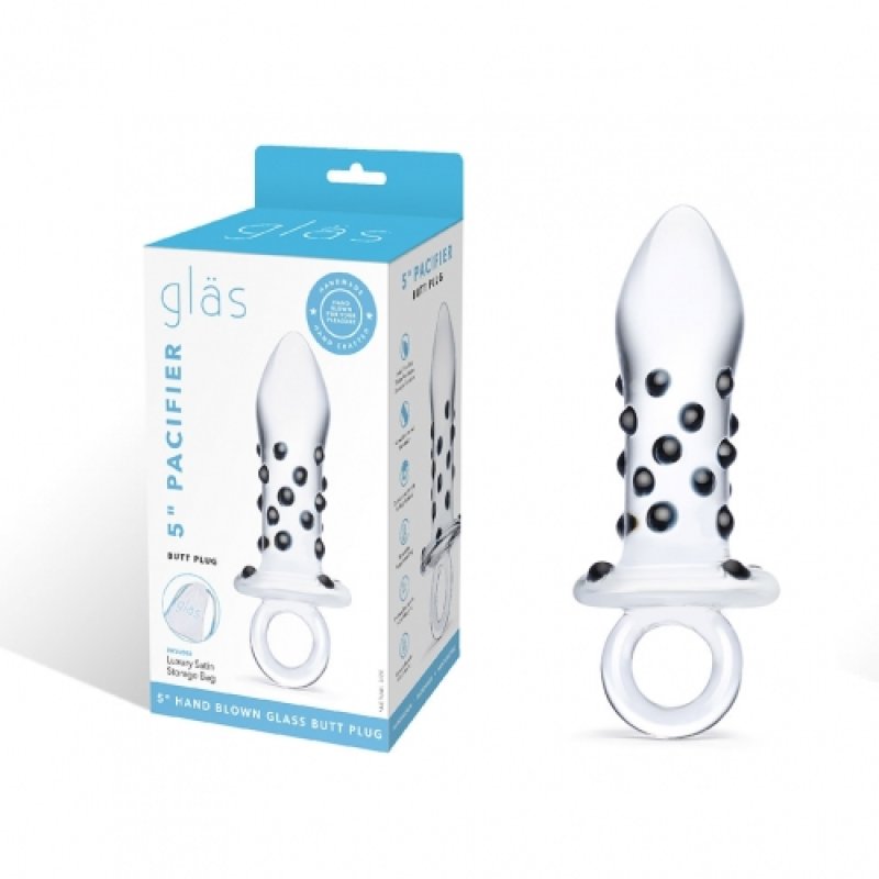 Glas 5" Pacifier Butt Plug