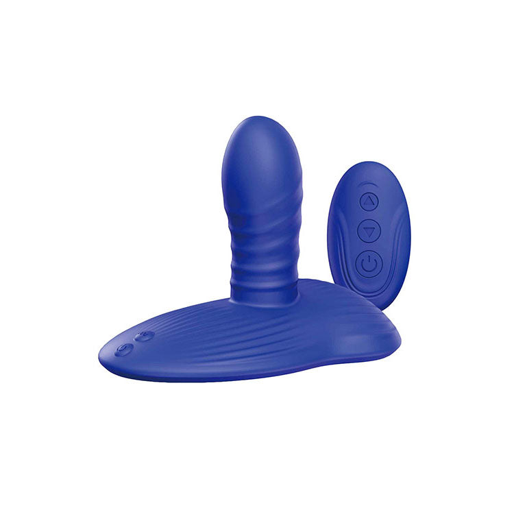 Adam & Eve THE MIDNGHT RIDER -  USB Rechargeable Thrusting Vibrating Grinder with Remote Control