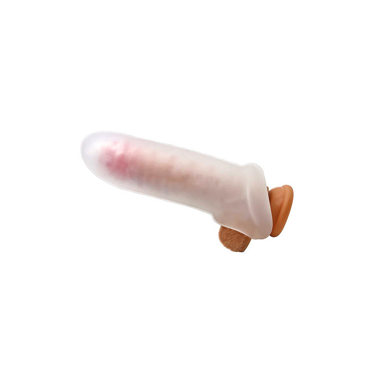 Adam & Eve MR THICK COCK SHEATH -  Penis Extension Sleeve with Adjustable Length Spacers