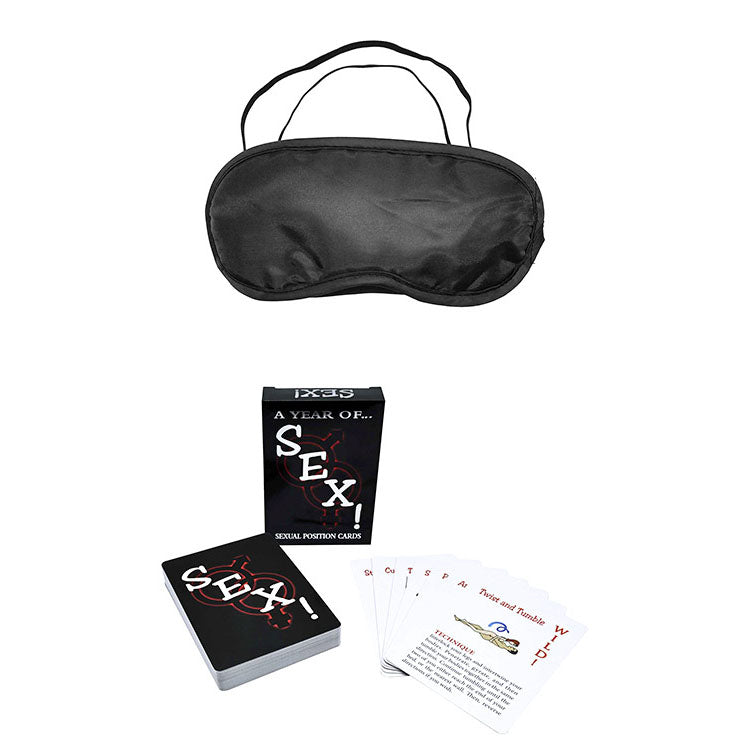 Adam & Eve MIDNIGHT MOODS COLLECTION -  Couples Bondage Kit - Set of 10 Pieces