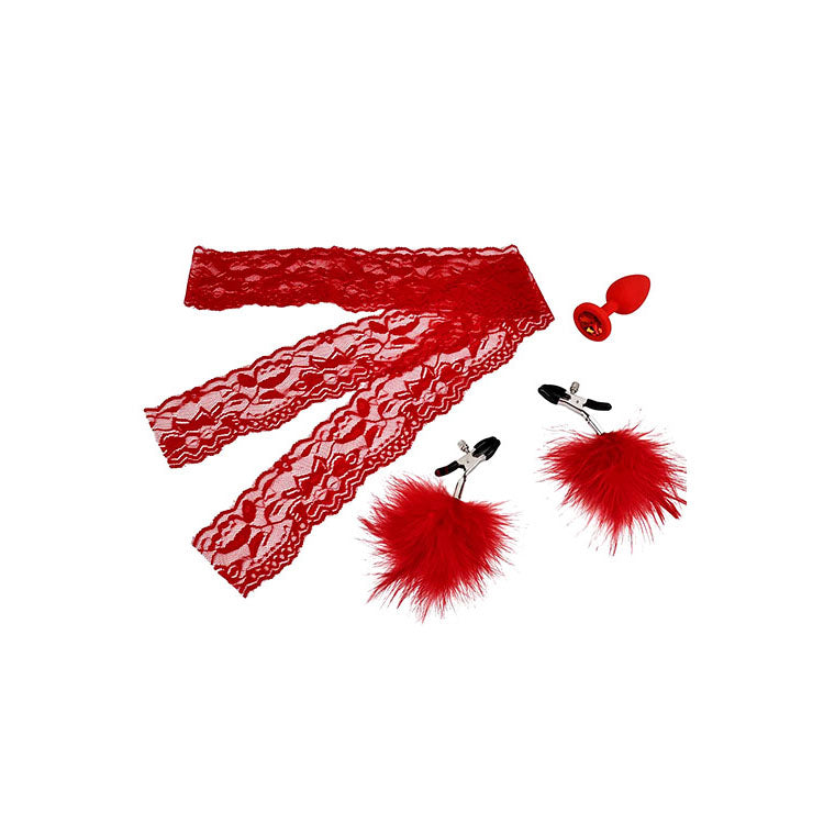 Adam & Eve DELUXE  HOT SEX KIT - Couples Kit - 13 Piece Set