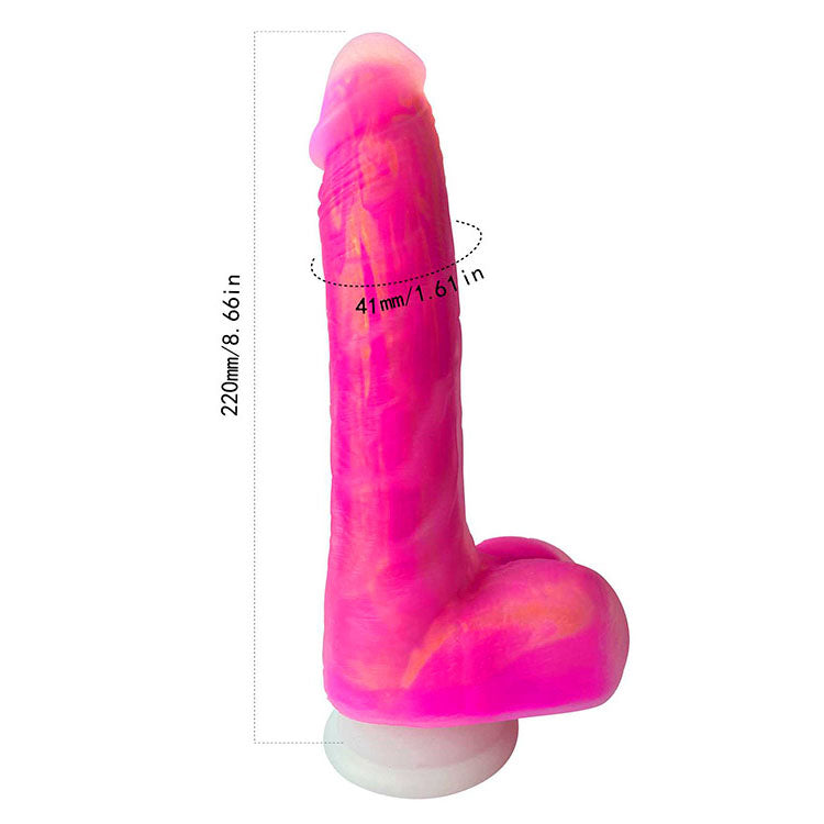 Adam & Eve THE SQUIGGLER -  22.8 cm USB Rechargeable Thrusting Vibrating & Gyrating Dildo with Wireless Remote