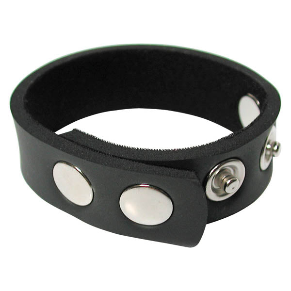 KinkLab 5-Snap Neoprene Cock Ring -  Adjustable Cock Ring