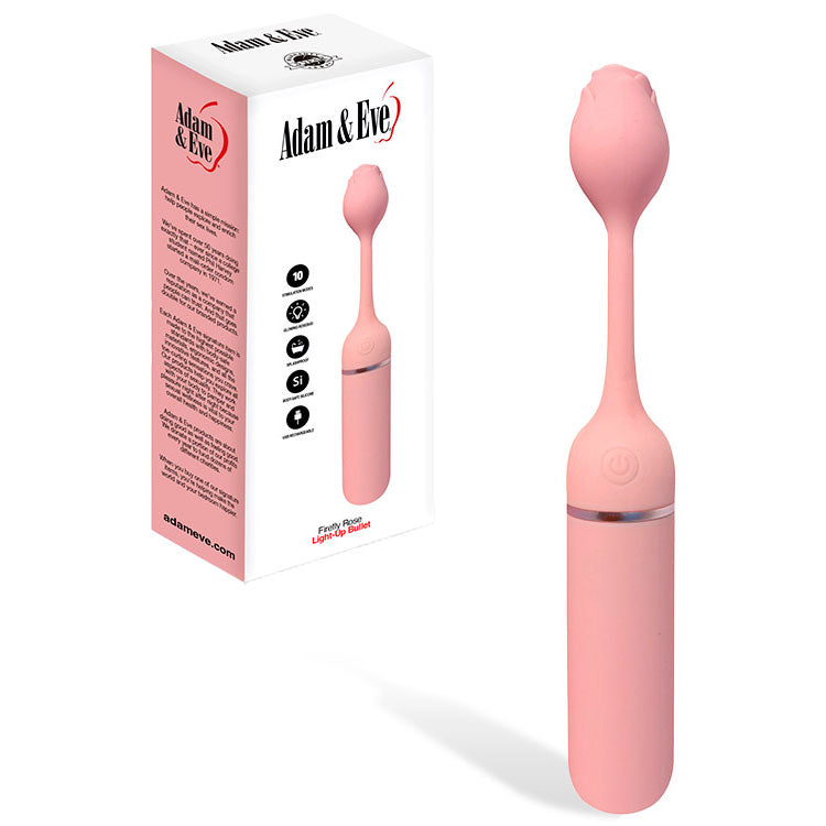 Adam & Eve FIREFLY ROSE -  USB Rechargeable Bullet