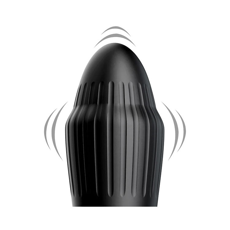 Adam & Eve THE GREAT EXPANDER -  14 cm USB Rechargeable Thrusting & Expanding Prostate Massager with Wireless Remote