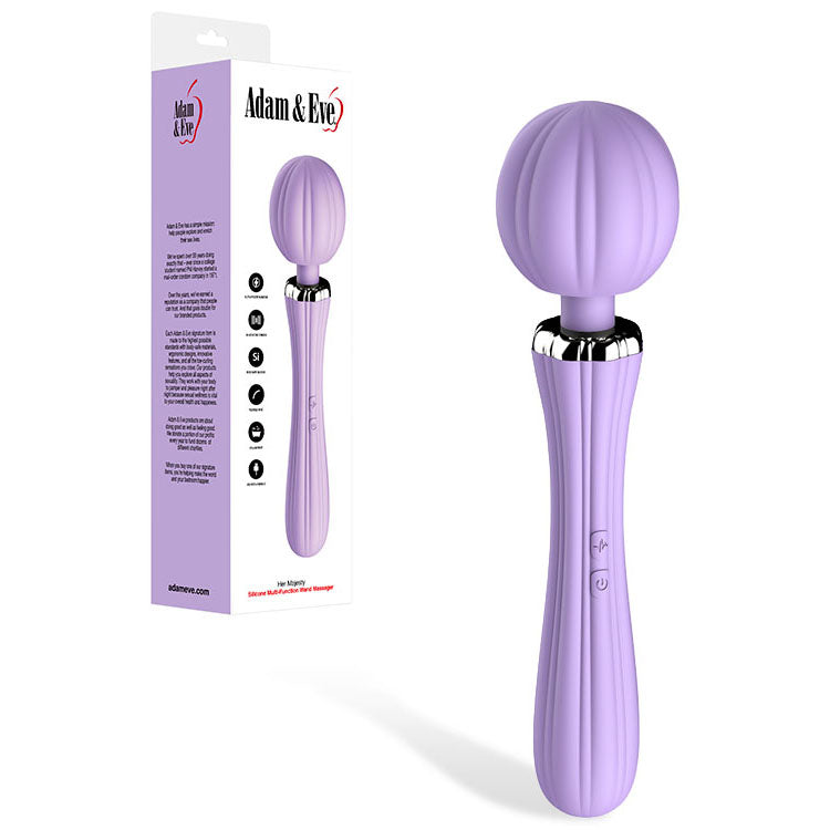 Adam & Eve HER MAJESTY -  29 cm USB Rechargeable Vibrating Massager Wand