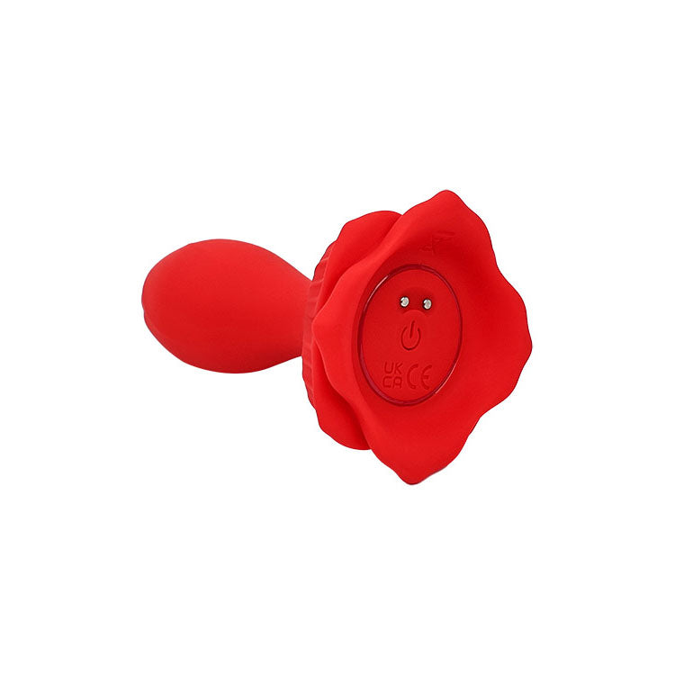 Adam & Eve THE ROSEBUD -  10.2 cm USB Rechargeable Vibrating Butt Plug with Remote