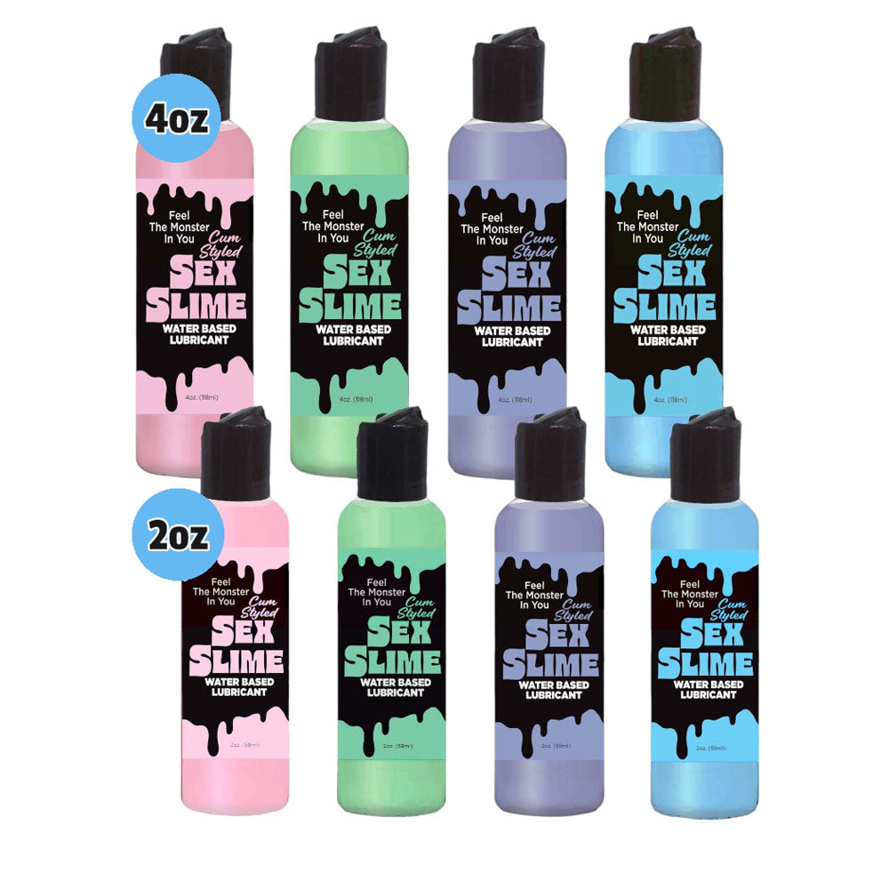 Sex Slime Cum Style Creature Lube -  120 ml -  Cum Style Water Based Lubricant - 120 ml Bottle