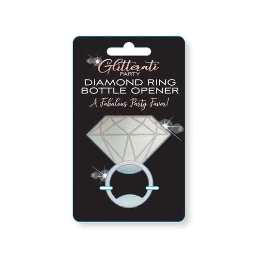 Glitterati Diamond Ring Bottle Opener - Novelty Bottle Opener