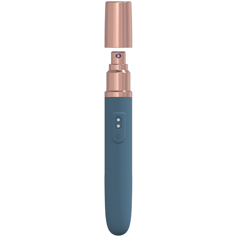 LOVELINE The Traveler -  -  17.6 cm USB Rechargeable Vibrator with Lube Applicator