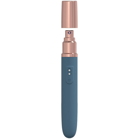 LOVELINE The Traveler -  -  17.6 cm USB Rechargeable Vibrator with Lube Applicator