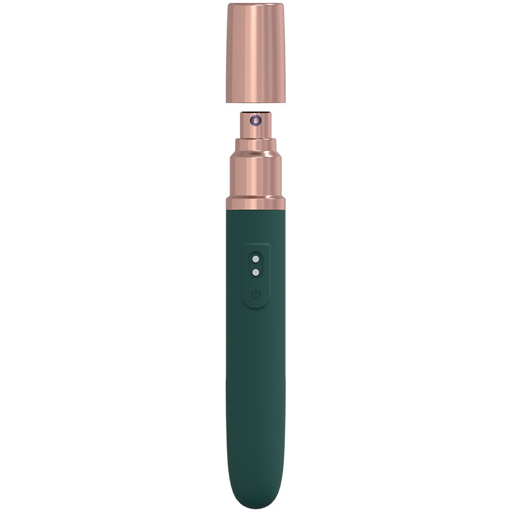 LOVELINE The Traveler -  -  17.6 cm USB Rechargeable Vibrator with Lube Applicator