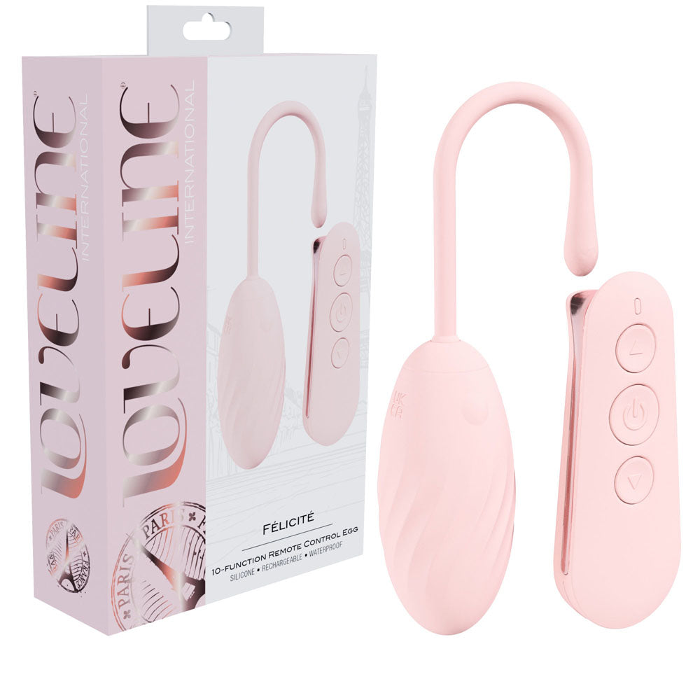 LOVELINE Felicite -  -  USB Rechargeable Vibrating Egg with Wireless Remote