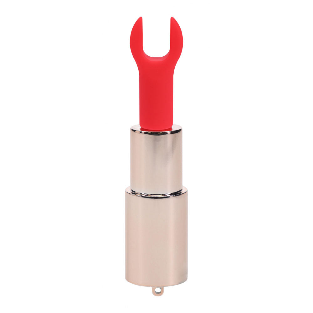 LOVELINE Sparkle -  8.3 cm USB Rechargeable Lipstick Vibrator