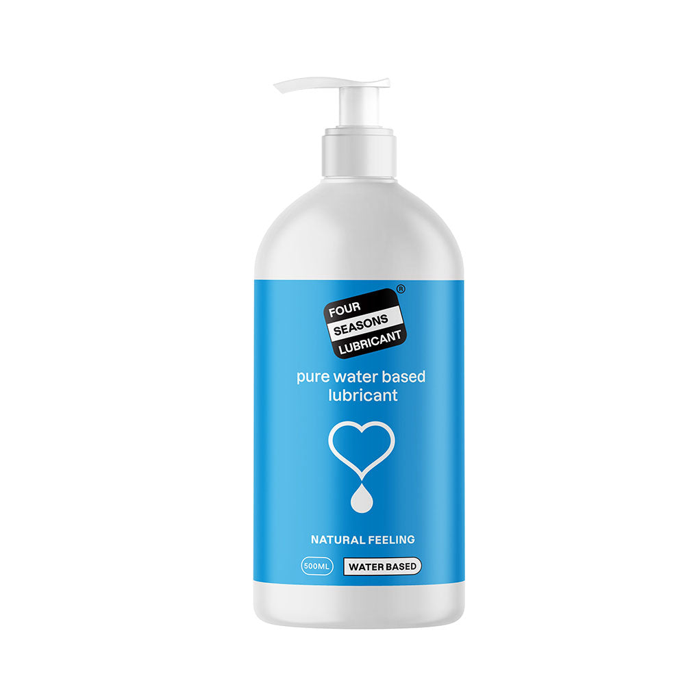 Four Seasons Personal Lubricant - Water Based Personal Lubricant - 500 ml Pump Pack Bottle
