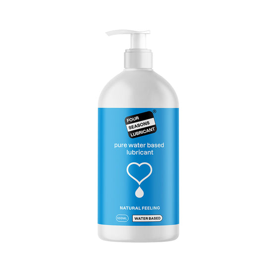 Four Seasons Personal Lubricant - Water Based Personal Lubricant - 500 ml Pump Pack Bottle