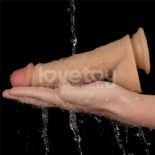 8 Inch Power Basics -  20 cm USB Rechargeable Vibrating Dong