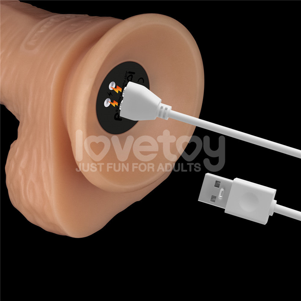 8.5 Inch Power Basics -  21.6 cm USB Rechargeable Vibrating Dong