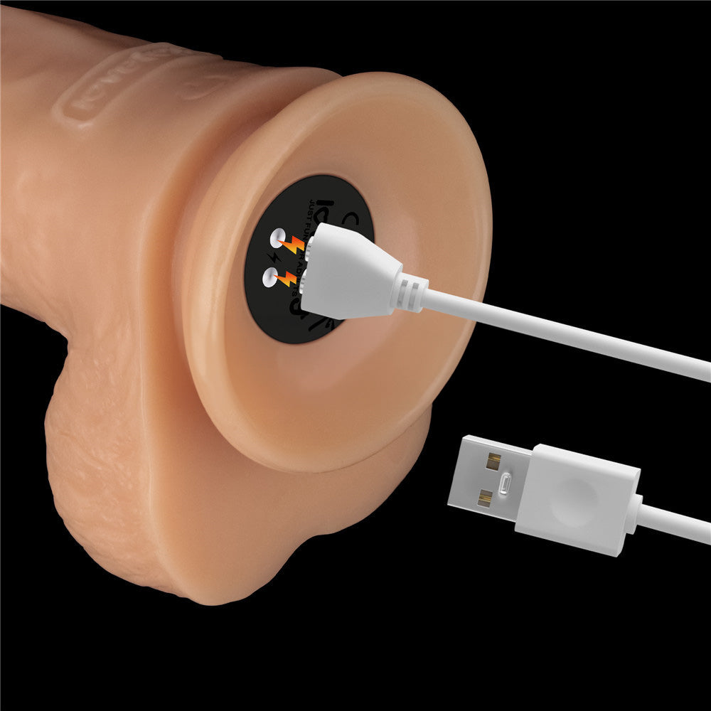 9 Inch Power Basics -  23 cm USB Rechargeable Vibrating Dong