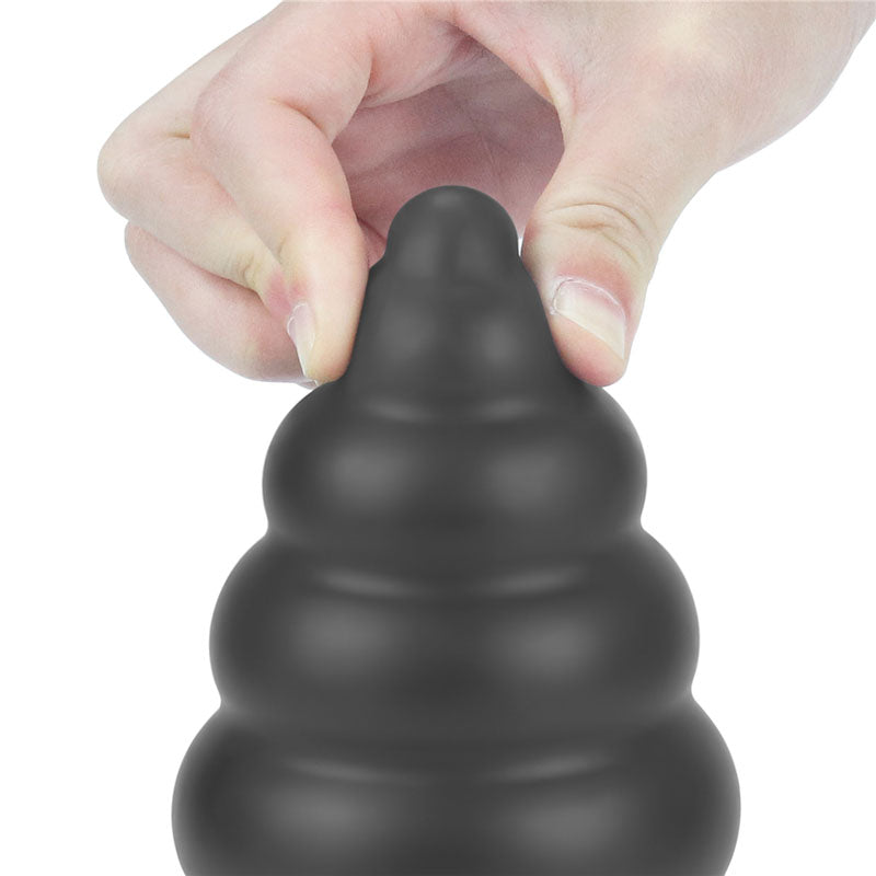 King Sized 7'' Vibrating Anal Cracker -  17.8 cm XL Vibrating Butt Plug