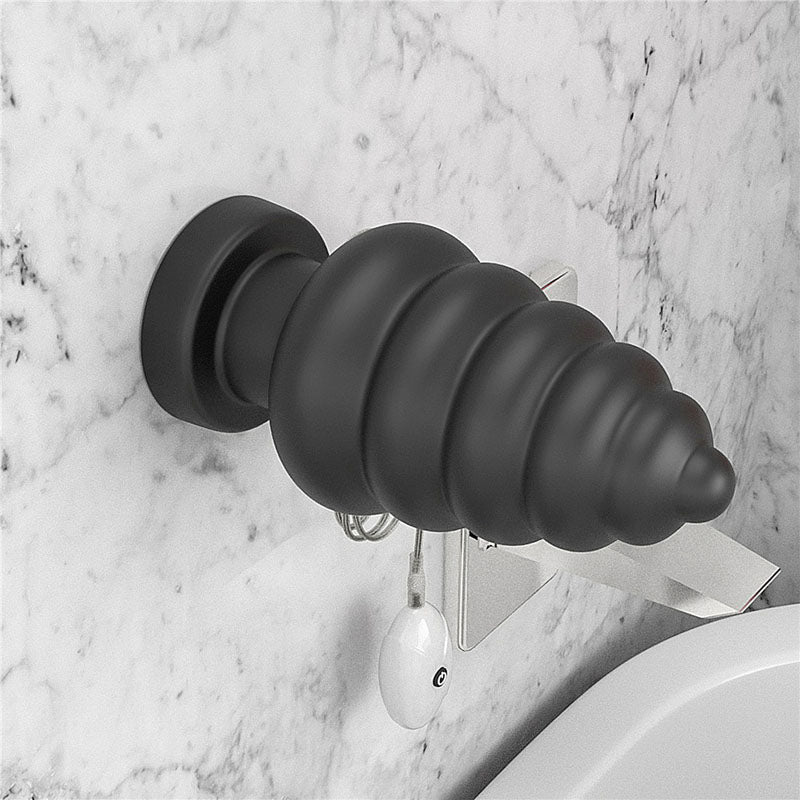 King Sized 7'' Vibrating Anal Cracker -  17.8 cm XL Vibrating Butt Plug