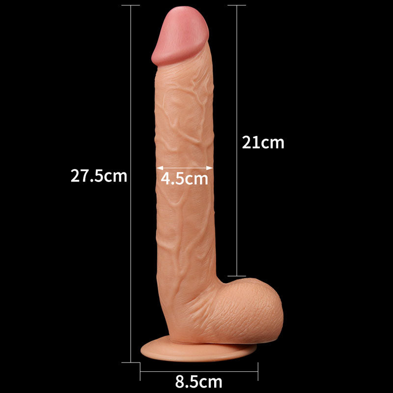 King Size 10'' Realistic Dildo -  25 cm Dong