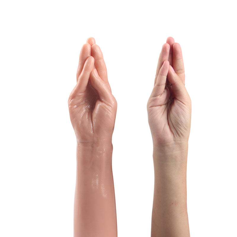 King Sized 13.5'' Realistic Magic Hand -  36 cm Hand Dildo