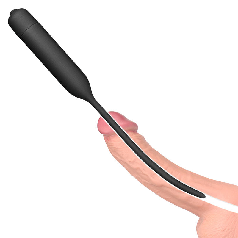 Ultimate Silicone Vibrating Urethral Dilator -  Vibrating Urethral Sound