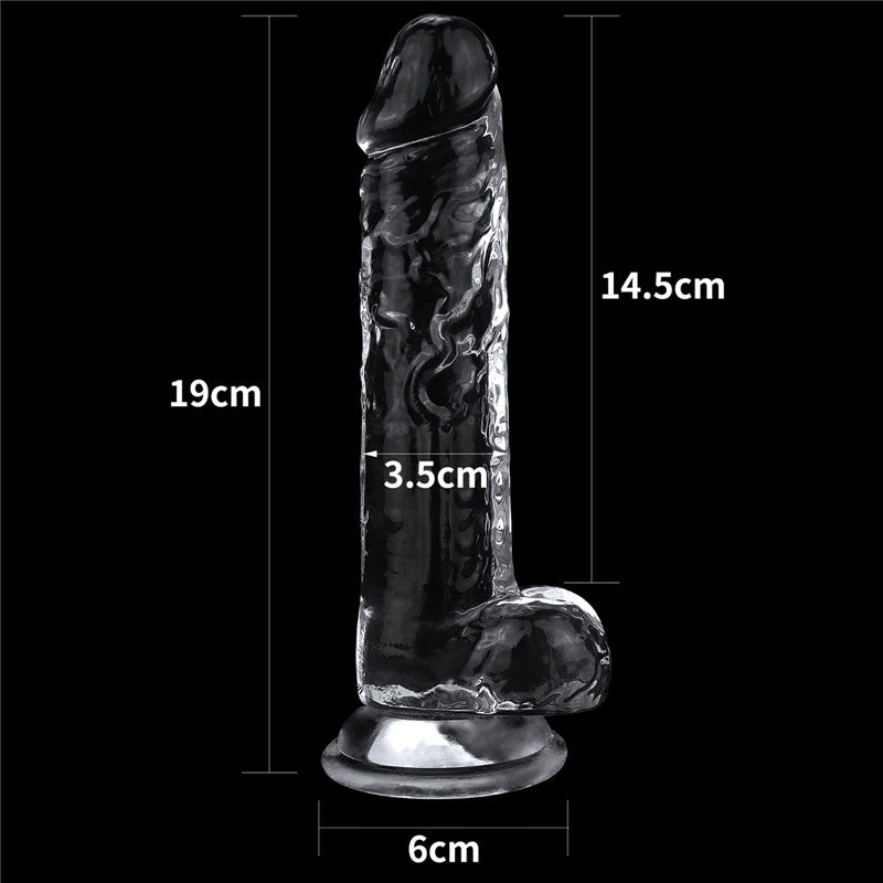 Flawless  Dildo 7.5'' -  19 cm Dong
