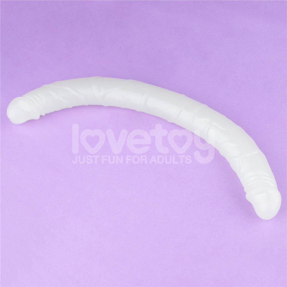 Lumino Play 18.5'' Double Dildo - Glow in the Dark  47 cm Double Dong