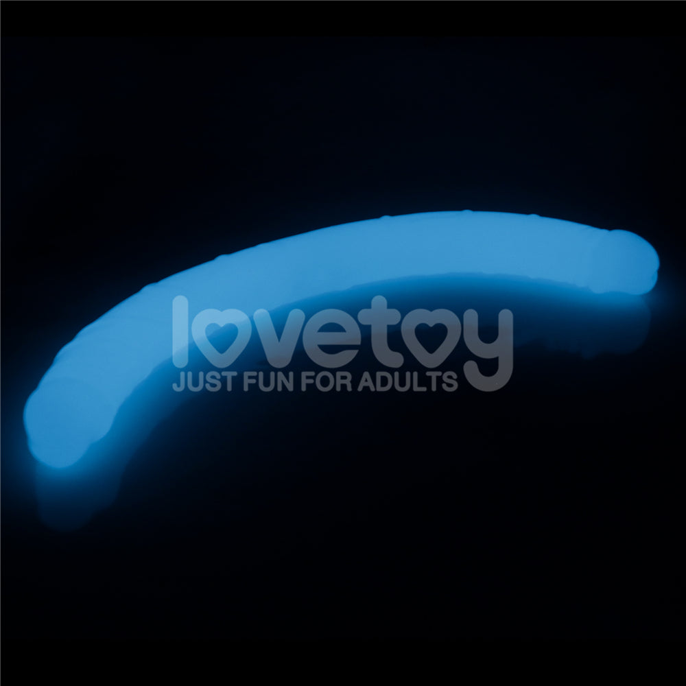 Lumino Play 18.5'' Double Dildo - Glow in the Dark  47 cm Double Dong