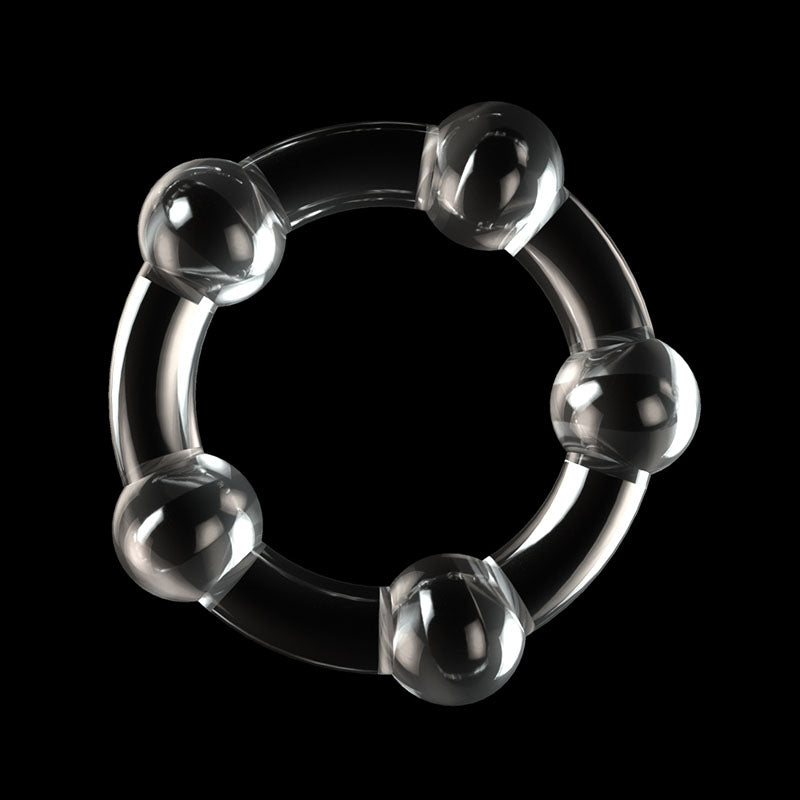 Power Plus Triple Beaded Ring Set -  Cock Rings - Set of 3