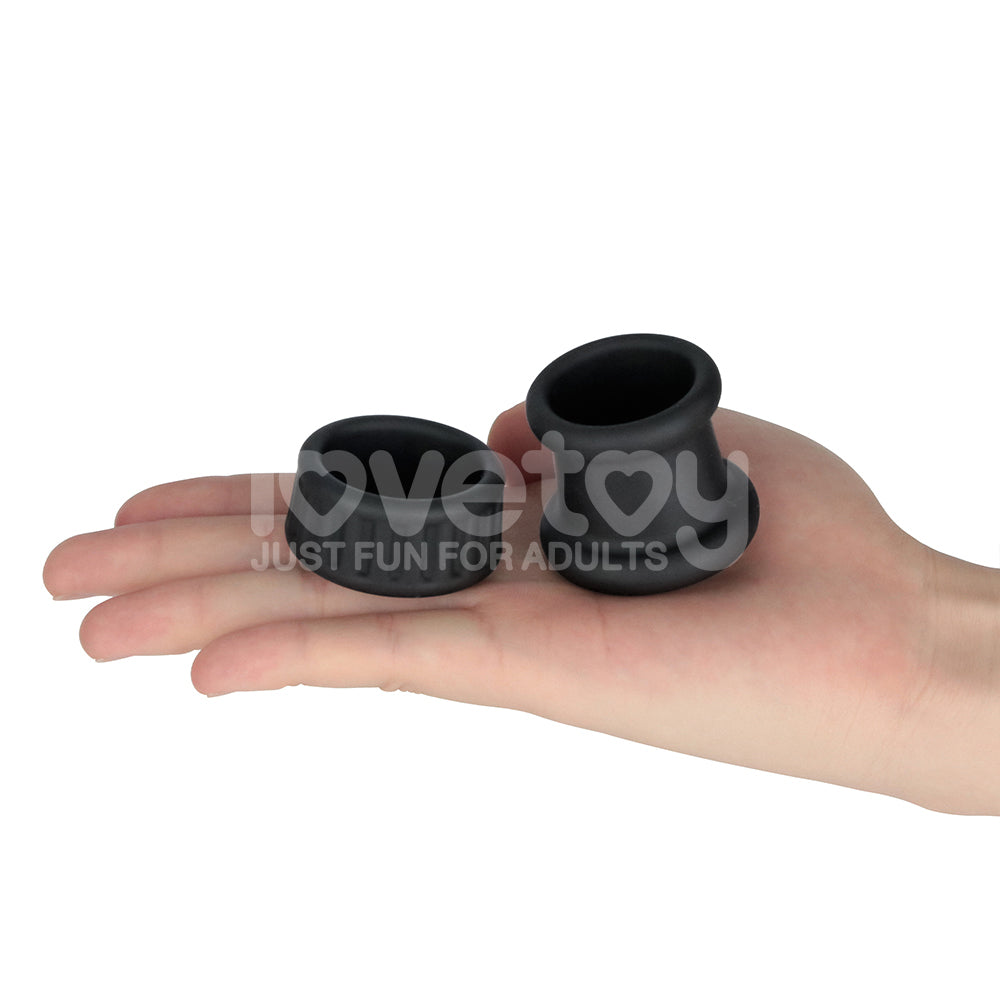 Pinnacle Pro Twin Grip Enhancer -  Cock & Balls Ring