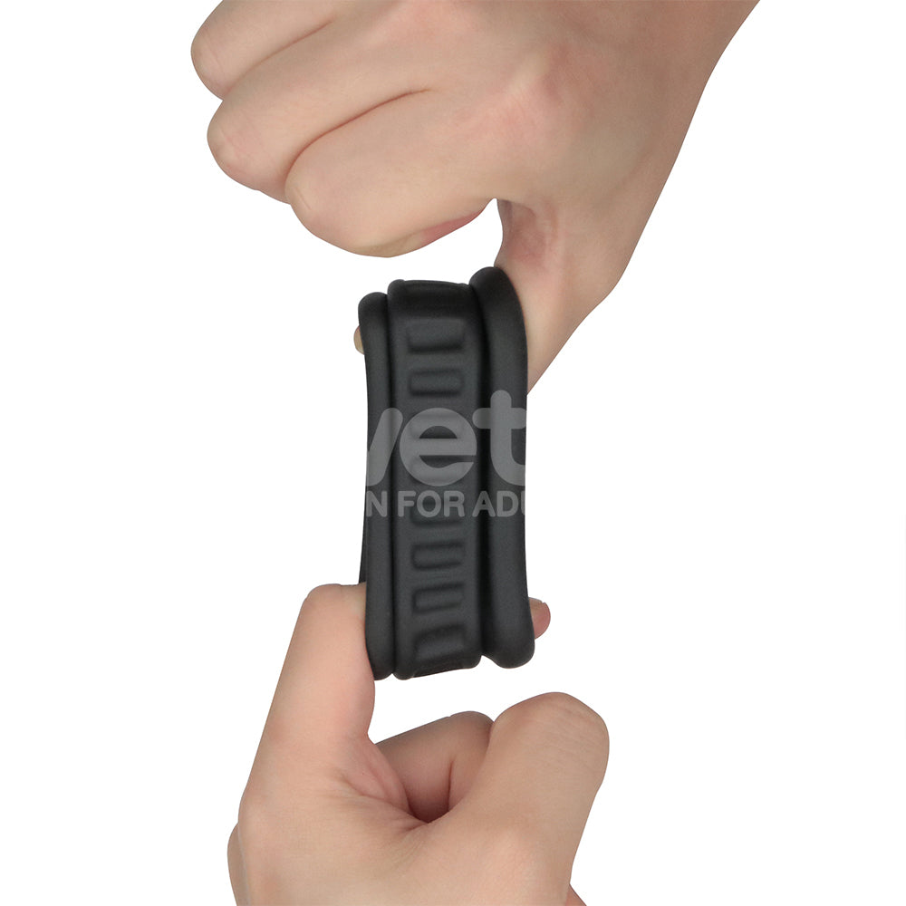 Pinnacle Pro Twin Grip Enhancer -  Cock & Balls Ring